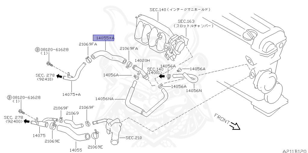Nissan - Silvia - S15 - 1999 - SPEC R - HARDTOP(K) - AUTOMATIC-FLOOR SHIFT(AT.F4) - TWO WHEELS STEERING(2WS) - SR20DET