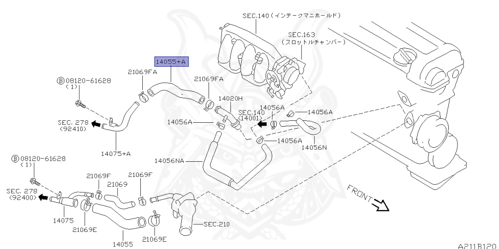 Nissan - Silvia - S15 - 2001 - SPEC R - HARDTOP(K) - AUTOMATIC-FLOOR SHIFT(AT.F4) - TWO WHEELS STEERING(2WS) - SR20DET