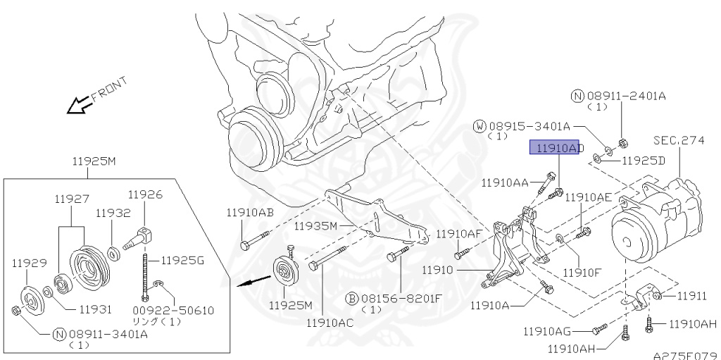 Nissan - Cedric/Gloria - Y33 - 1996 - Broam J - HARDTOP(K) - 2 WHEEL DRIVE(2WD) - AUTOMATIC TRANSMISSION(AT) - IRS TYPE(IRS) - VG20E