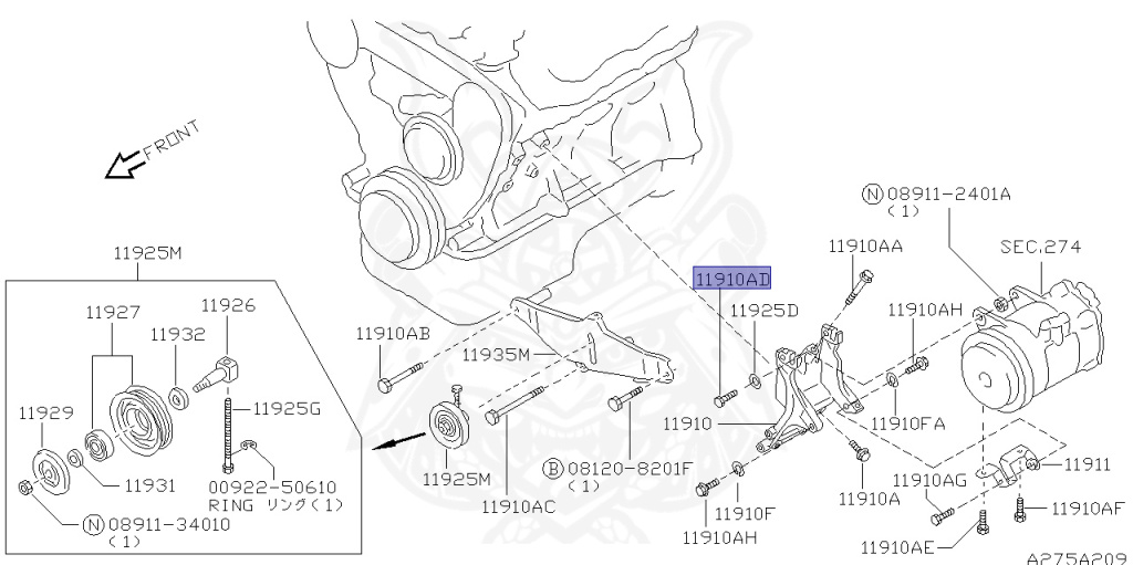 Nissan - Cedric/Gloria - Y32 - 1995 - GT TYPE - HARDTOP(K) - AUTOMATIC-FLOOR SHIFT(AT.F4) - IRS TYPE(IRS) - STANDARD GRADE(STD) - VG20E