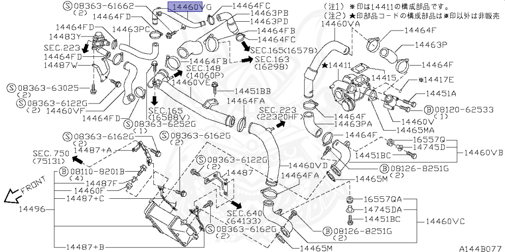 Nissan - Silvia - S15 - 1999 - SPEC R - HARDTOP(K) - MANUAL MISSION 6-SPEED(MT.F6) - FOUR WHEELS STEERING(4WS) - SR20DET