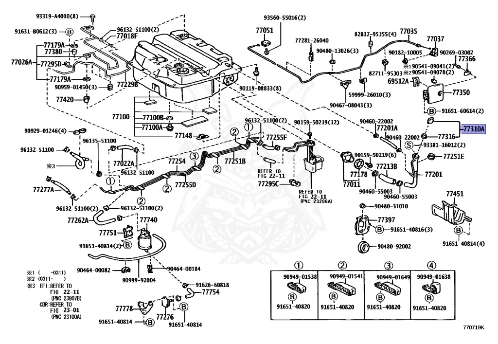 確  認  用 確 認 用 77201)フューエルタンクフィラ パイプSUB-ASSY トヨタ トヨタ