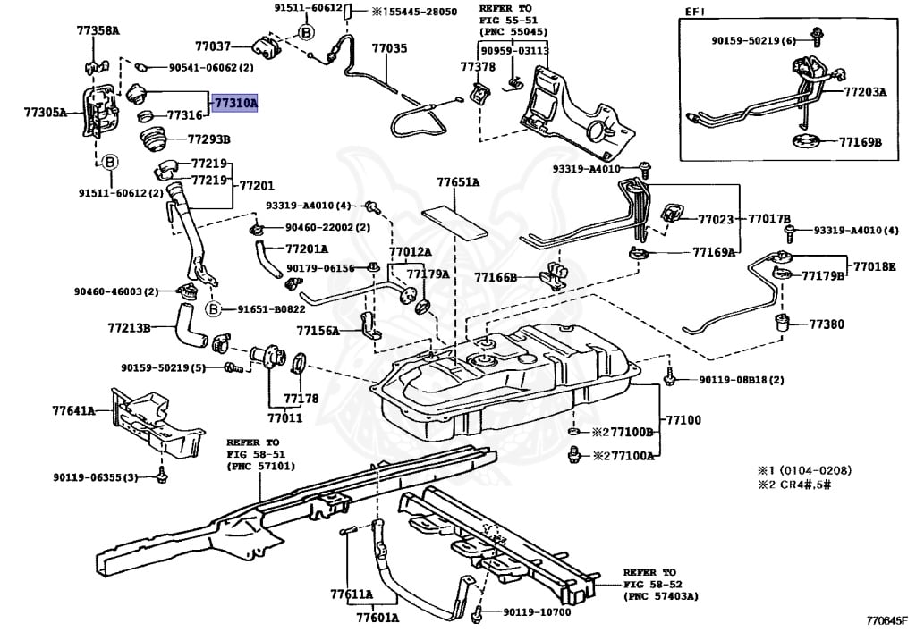 Toyota - LiteAce - CR52V - 1999 - L TYPEDX TYPELD TYPE - 4-DOOR - Automatic - 3CE