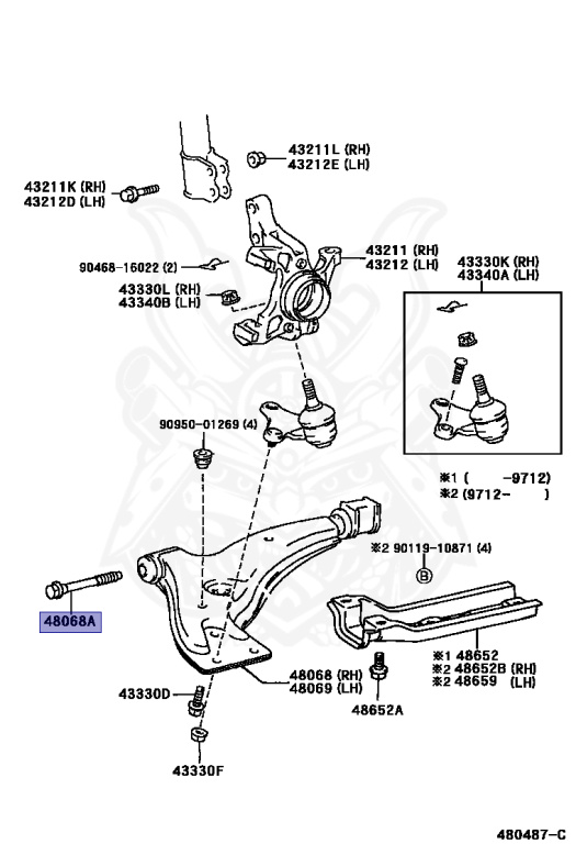Toyota - Tercel - EL55 - 1997 - JOINAS TYPE - 4 DOOR - Automatic - 5EFE