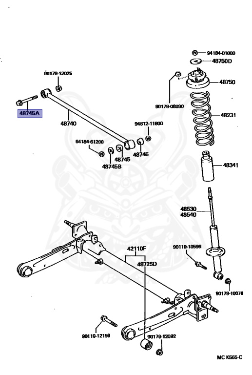 Toyota - Sera - EXY10 - 1990 - Automatic - 5EFHE