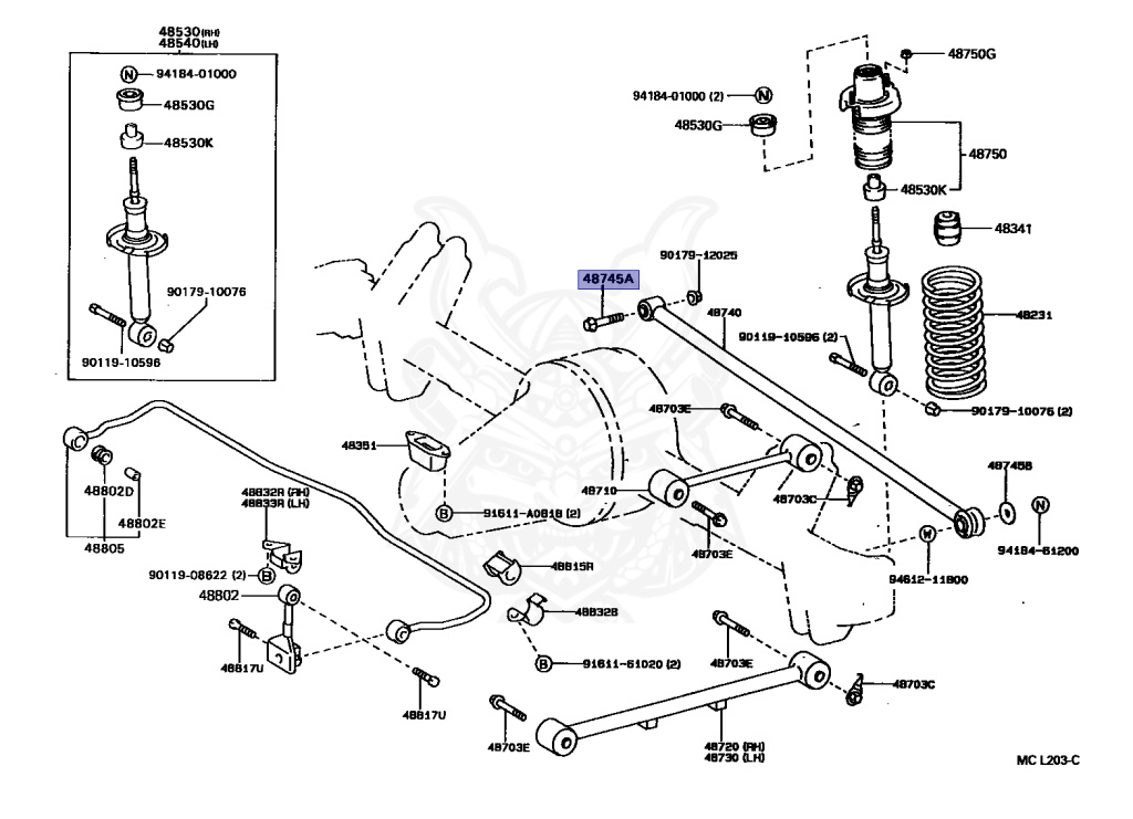 Toyota - Tercel - EL45 - 1994 - JOINAS TYPE - 3 DOOR - Automatic - 5EFE