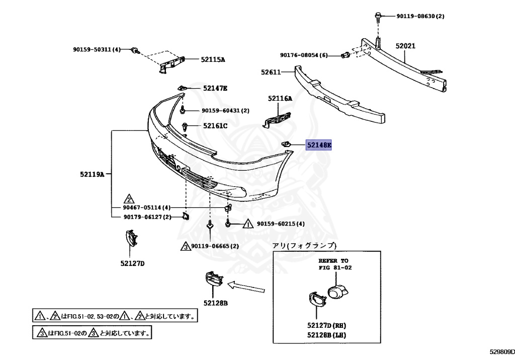 Toyota - Premio - AZT240 - 2001 - Variator - 1AZFSE