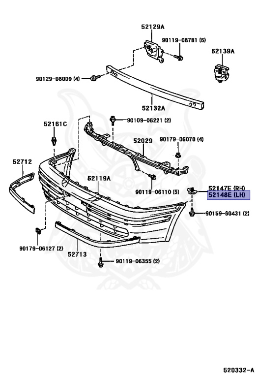 Toyota - Tercel - EL55 - 1997 - VIT-X TYPE - 4 DOOR - Manual - 5EFE