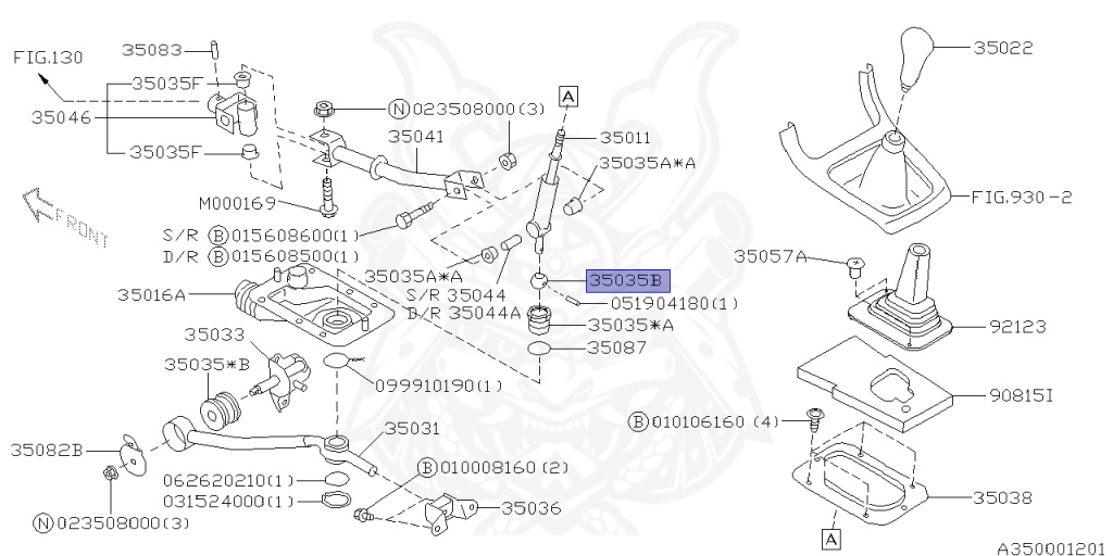 Subaru - Legacy B4 - BE5 - Jan-1998 - Dec-2001 - RSK - Sedan - F4WD - 5-speed manual transmission - Right hand - EJ20