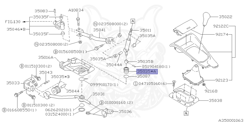 Subaru - Legacy - BD5 - Jan-1993 - Dec-1996 - RS - Sedan - F4WD - Manual Transmission - Right hand - BD5