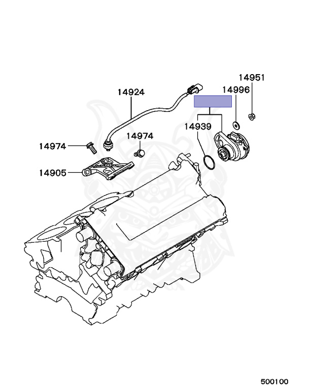 その他 MITSUBISHI M34250T-SET Filter Air Refresher Assy MZ691065 Fit Mitsubishi L200 Triton 2.4