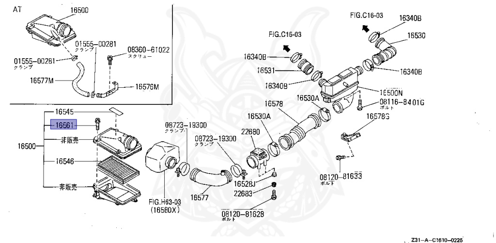 Nissan - Fairlady Z - Z31 - 1986 - ZR - MANUAL TRANSMISSION(MT) - T-bar roof (KZ#) - VG30D