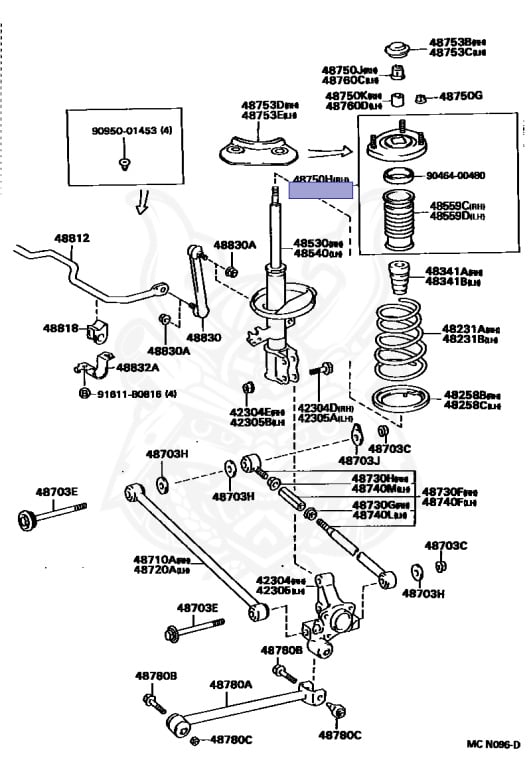 Toyota - Corona - ST190 - 1992 - SELECT SALLON TYPE - 4 DOOR SEDAN - Manual - 4SFE