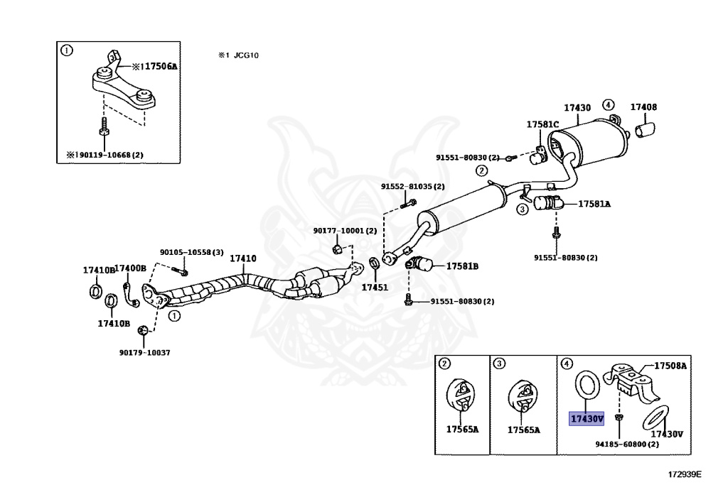 Toyota - Brevis - JCG10 - 2002 - SEDAN - 1JZFSE