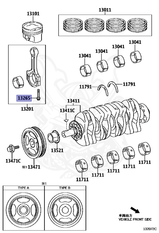 Toyota - Vitz - NSP130 - 2014 - F TYPE - 5-DOOR - Variator - 1NRFKE