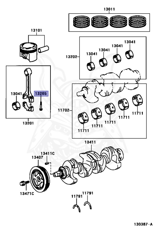 Toyota - Corolla - NZE121 - 2004 - Automatic - 1NZFE