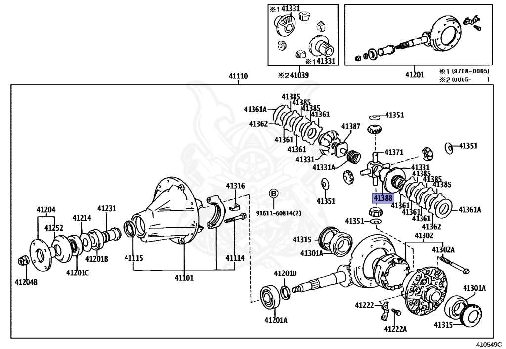 XILUX / XILUX Ⅰ 41388-35020 - Toyota - Retainer, Spring, Lh - Nengun Performance