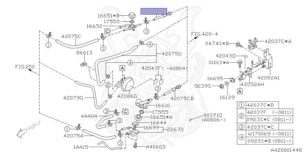 Subaru - Impreza WRX STI - GRF - Jan-2010 - STIAﾗｲﾝ - Wagon - 4W - Automatic Transmission - Right hand - EJ257