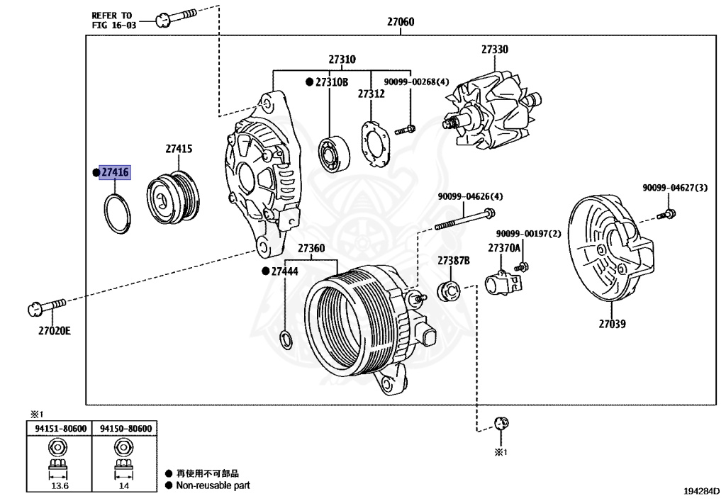 Toyota - Harrier - ZSU65W - 2014 - PREMIUM TYPE - WAGON - Variator - 3ZRFAE