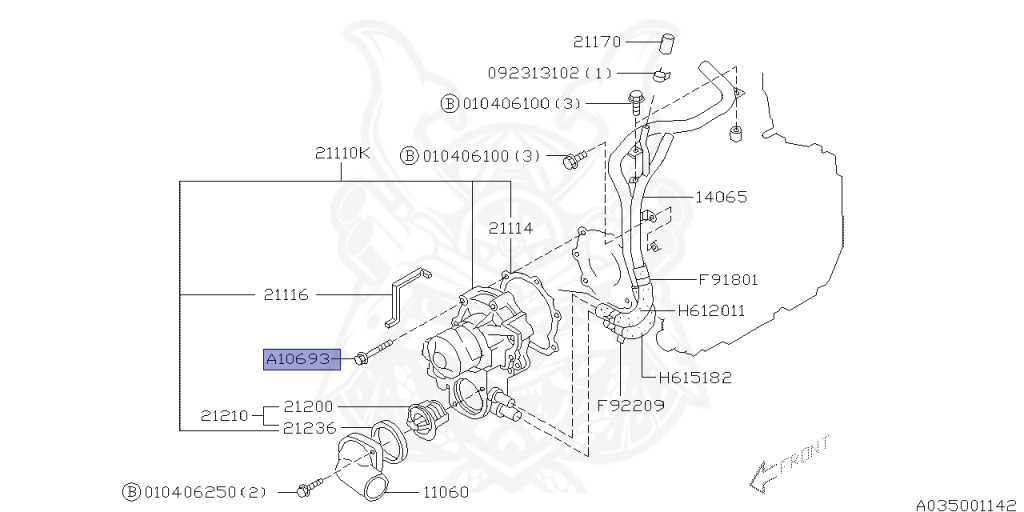 Subaru - Impreza Sports Wagon WRX - GF8 - Jan-1998 - WRX - Wagon - F4WD - Manual Transmission - Right hand - EJ20G