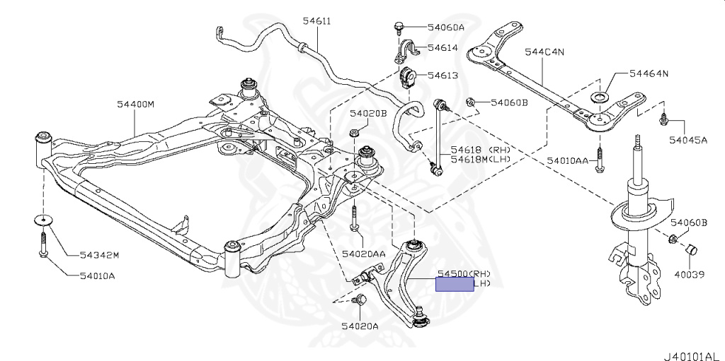 Nissan - X-Trail - T31 - 2008 - X/XTT/GT Grade - WAGON(W) - 4 WHEEL DRIVE(4WD) - CVT(CVT) - MR20DE