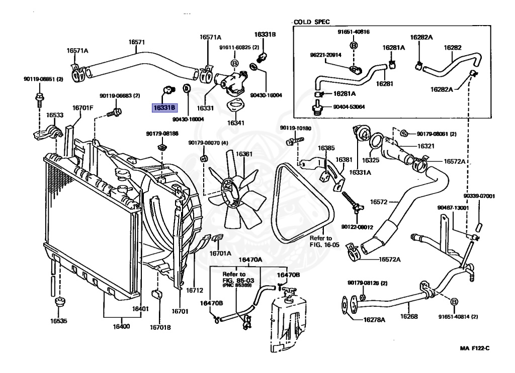 Toyota - Crown - YS130 - 1993 - STANDARD TYPE - SEDAN - Automatic - 3YPE