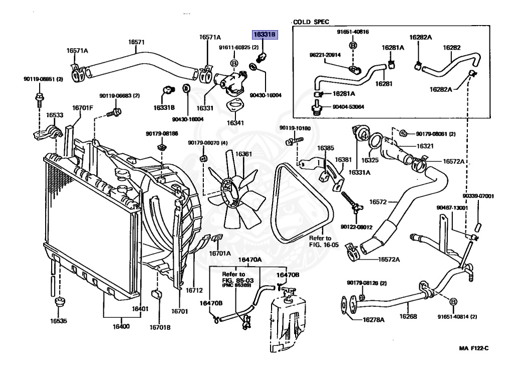 Toyota - Crown - YS130 - 1991 - DLX TYPE - SEDAN - Manual - 3YPE