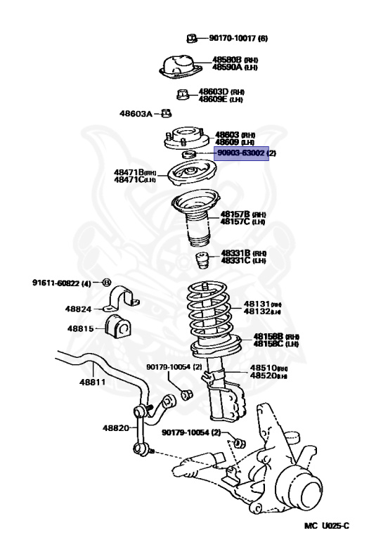 Toyota - Scepter - SXV10 - 1995 - SEDAN - 5SFE