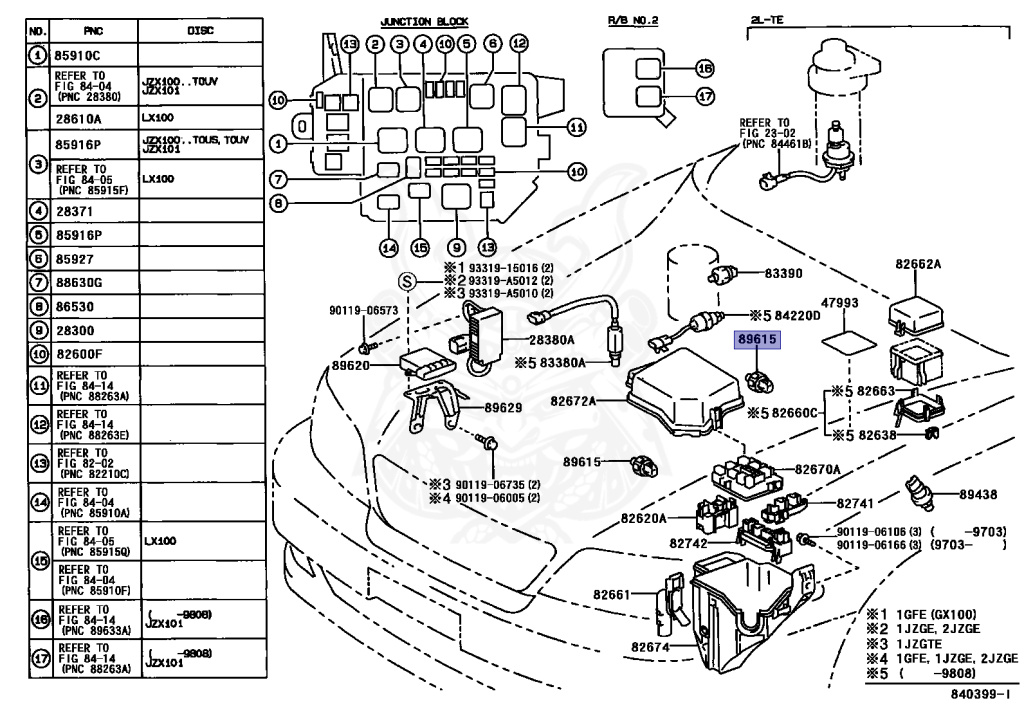 Toyota - Mark 2 - JZX100 - 1998 - GRANDE TYPEGRANDE FOUR TYPE - Automatic - 1JZGE