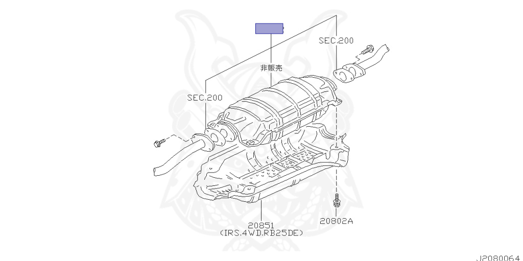 Nissan - Skyline - R34 25GTT - ER34 - 1998 - 25GT TURBO - 2-door hardtop (2K) - AUTOMATIC-FLOOR SHIFT(AT.F4) - Hi-Cas 2-Link (HI.2WD) - RB25DET