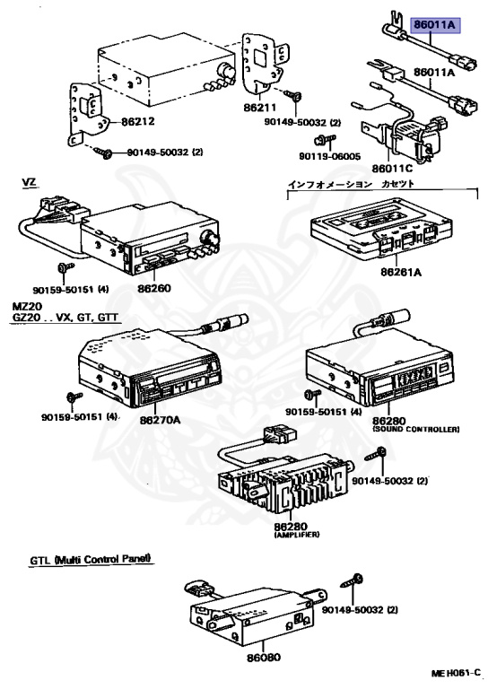 Toyota - Soarer 3.0GT Limited - MZ21 - 1988 - GT LIMITED TYPE - COUPE - Manual - 7MGTEU