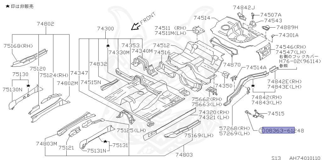 Nissan - Silvia - S13 - 1988 - J'S - HARDTOP(K) - MANUAL TRANSMISSION(MT) - CA18D