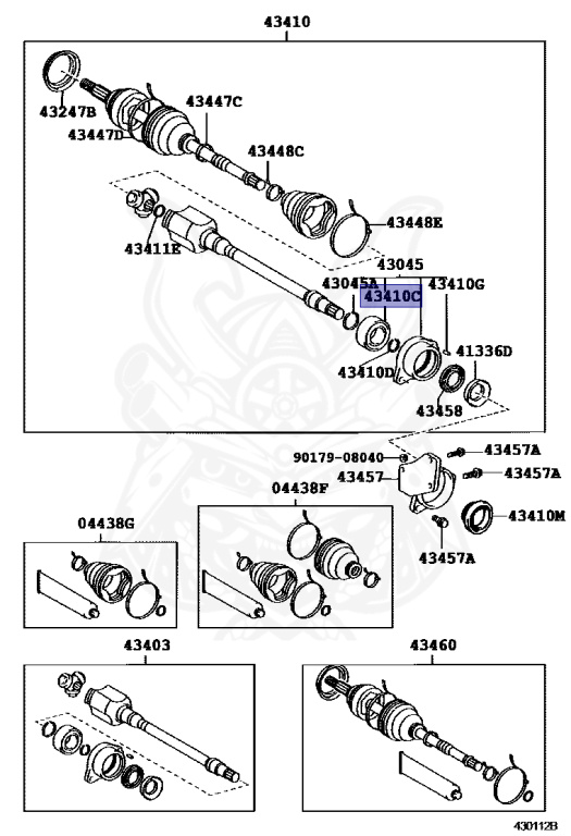 Toyota - Sprinter Levin - AE111 - 1995 - BZ-G TYPE - COUPE - Manual - 4AGE