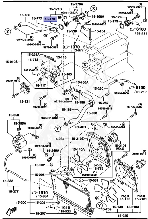 Mazda - Roadster - NB6C - Jun-2000 - Right hand - B6ZE
