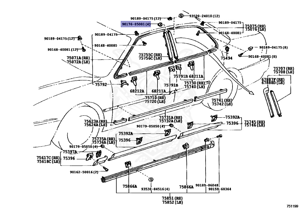 Toyota - Camry - SV30 - 1990 - ZE TYPE - SEDAN - Manual - 4SFE