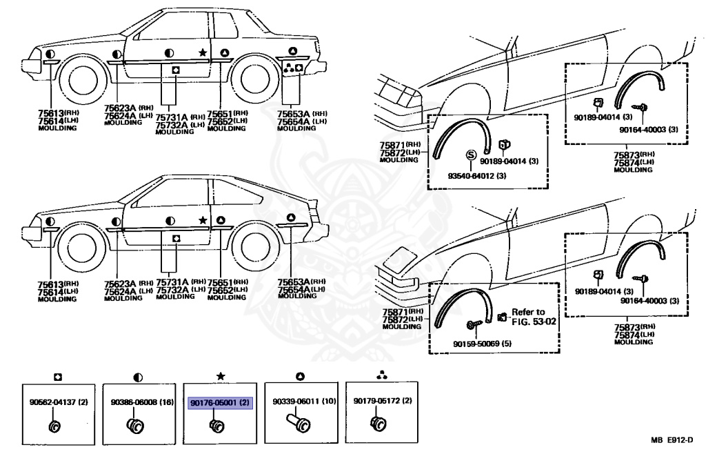 Toyota - Celica - MA61 - 1981 - GT TYPE - LIFTBACK - Manual - 5MGEU