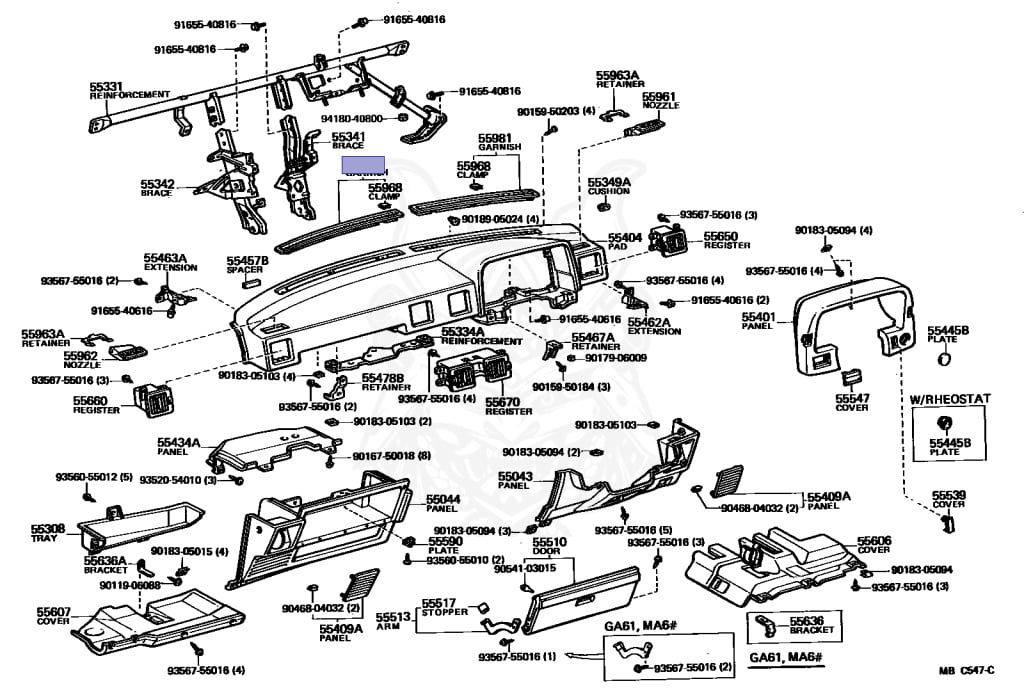 Toyota - Celica - MA61 - 1985 - GT TYPE - LIFTBACK - Manual - 5MGEU