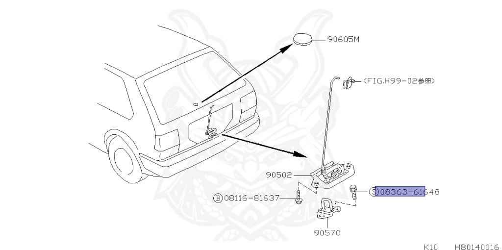 Nissan - March - K10 - 1991 - S/T - 3 DOOR HATCHBACK(3HB) - MANUAL TRANSMISSION(MT) - MA09RT