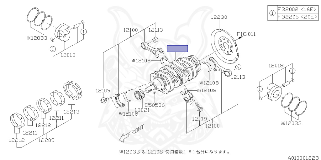 Subaru - Levorg - VMG - Jan-2014 - GTSEYE - Wagon - 4W - Torque converter - Right hand - FA20