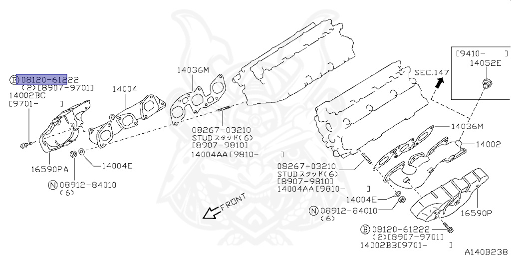 08120-61222 - Nissan - BOLT - Nengun Performance