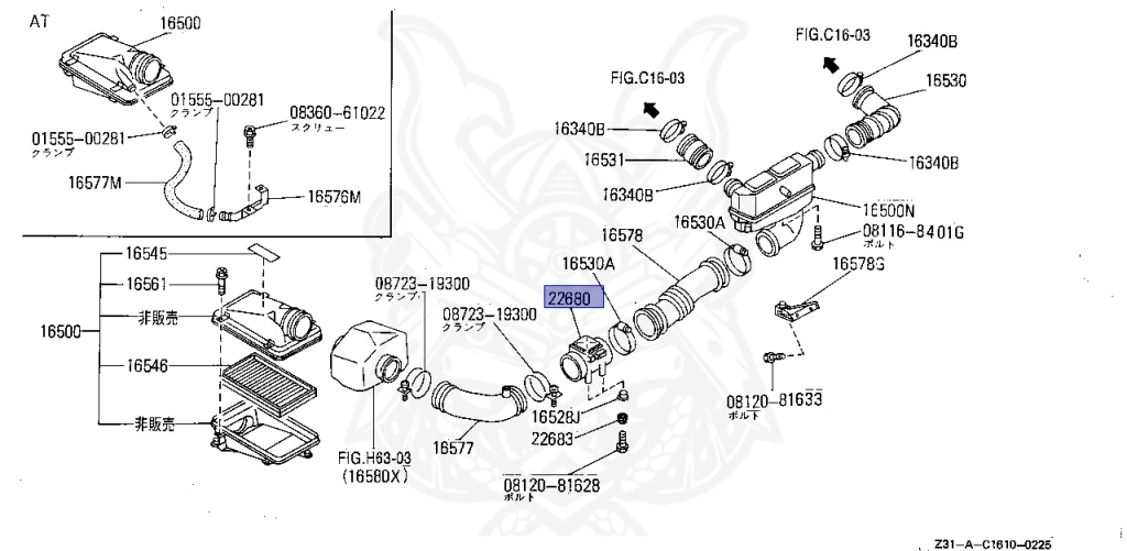 Nissan - Fairlady Z - Z31 - 1989 - ZR - MANUAL TRANSMISSION(MT) - T-bar roof (KZ#) - VG30D