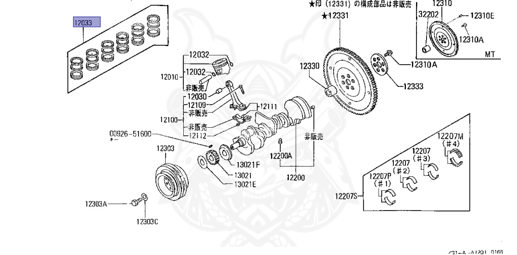 Nissan - Fairlady Z - Z31 - 1987 - ZR1 - MANUAL TRANSMISSION(MT) - HIYOJYUN ROOFU (Z#) - RB20DT