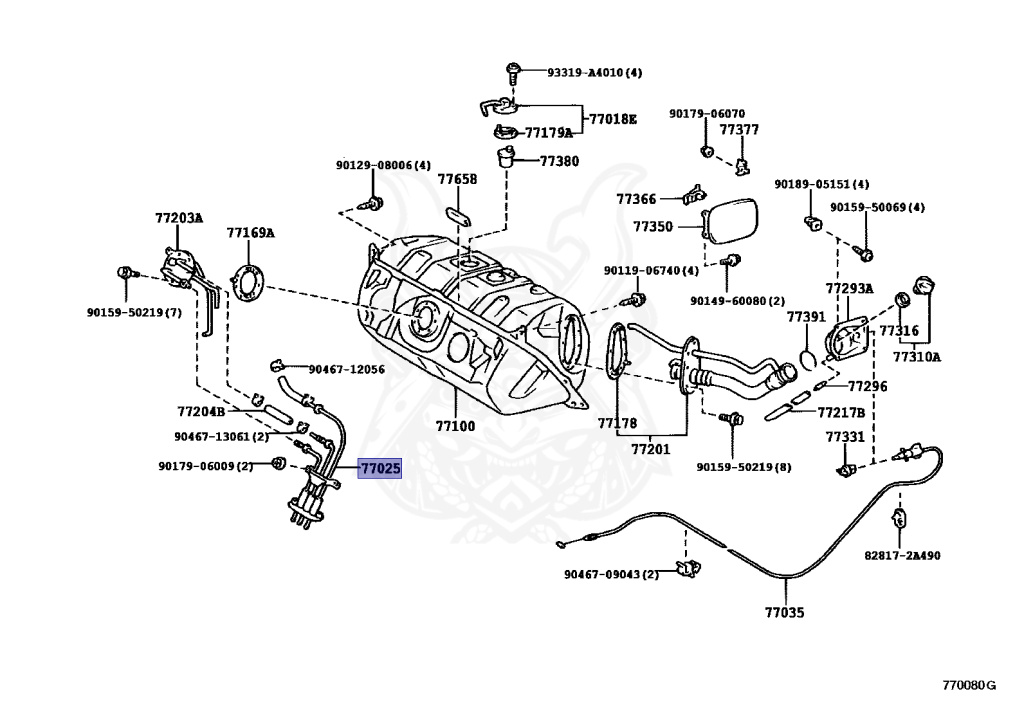 Toyota - Mark 2 - JZX100 - 1996 - GRANDE TYPEGRANDE FOUR TYPE - Automatic - 1JZGE