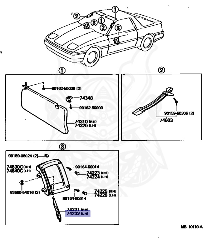 Toyota - Supra A70 MKIII - MA70 - 1987 - GT TURBO TYPE - LIFTBACK - Automatic - 7MGTEU