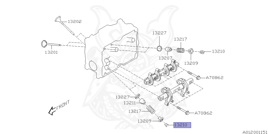 Subaru - Impreza WRX - GDA - Jan-2000 - Dec-2002 - NB - Sedan - 4W - 5-speed manual transmission - Right hand - EJ205