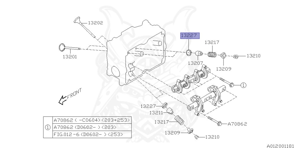 Subaru - Legacy B4 - BL5 - Jan-2003 - Dec-2007 - 20R - Sedan - 4W - 4-speed automatic transmission - Right hand - EJ20