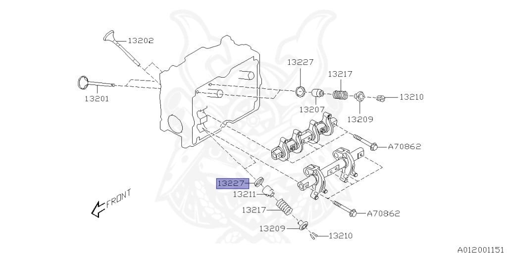 Subaru - Impreza WRX - GDA - Jan-2000 - Dec-2002 - NB - Sedan - 4W - 5-speed manual transmission - Right hand - EJ205