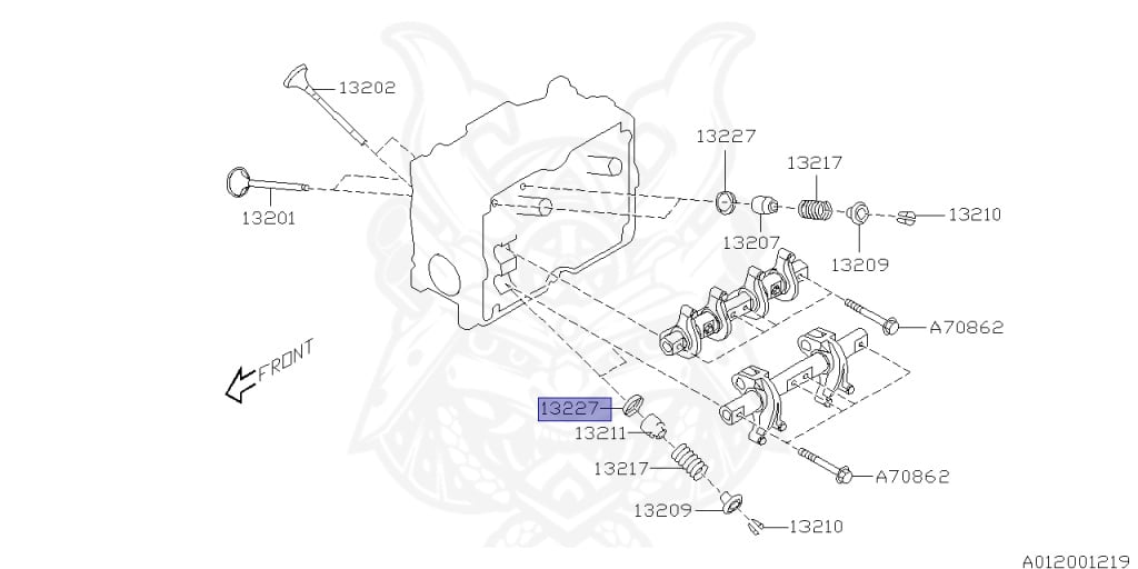 Subaru - Impreza - GH7 - Jan-2008 - Dec-2011 - 20I - Wagon - 4W - Automatic transmission - Right hand - EJ20