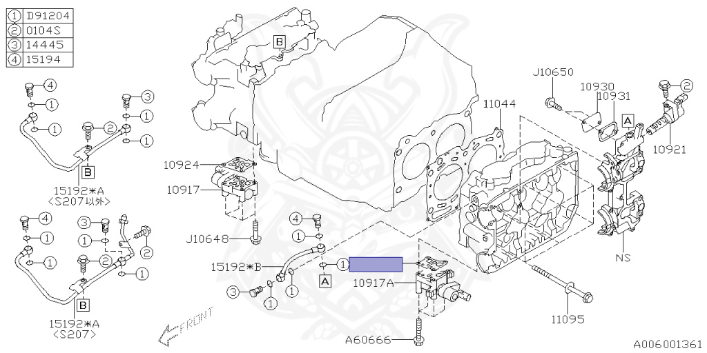 Subaru - WRX STI - VAB - Jan-2014 - Dec-2017 - STIS - Sedan - 4W - 6-Soku Manual Transmission - Right hand - EJ207