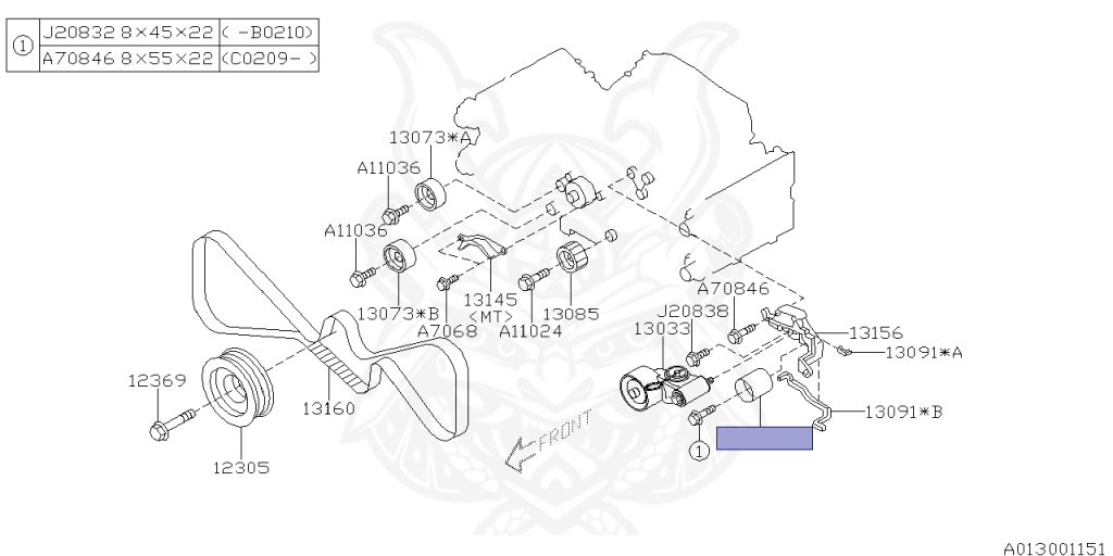 Subaru - Impreza WRX STI - GDB - Jan-2000 - STI - Sedan - 4W - 6-speed manual transmission - Right hand - EJ207